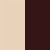 beige/chocolate